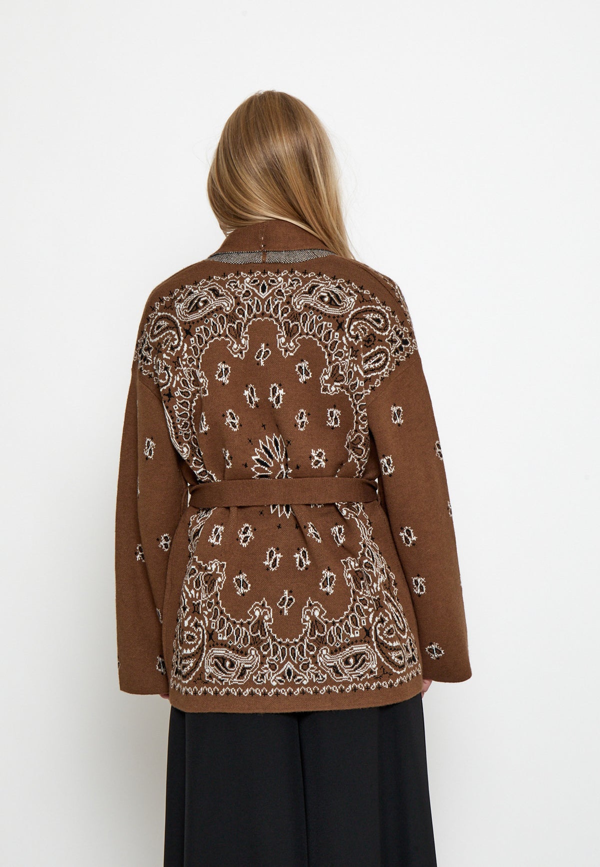 Peppercorn Shannie Cardigan – Bandana Look