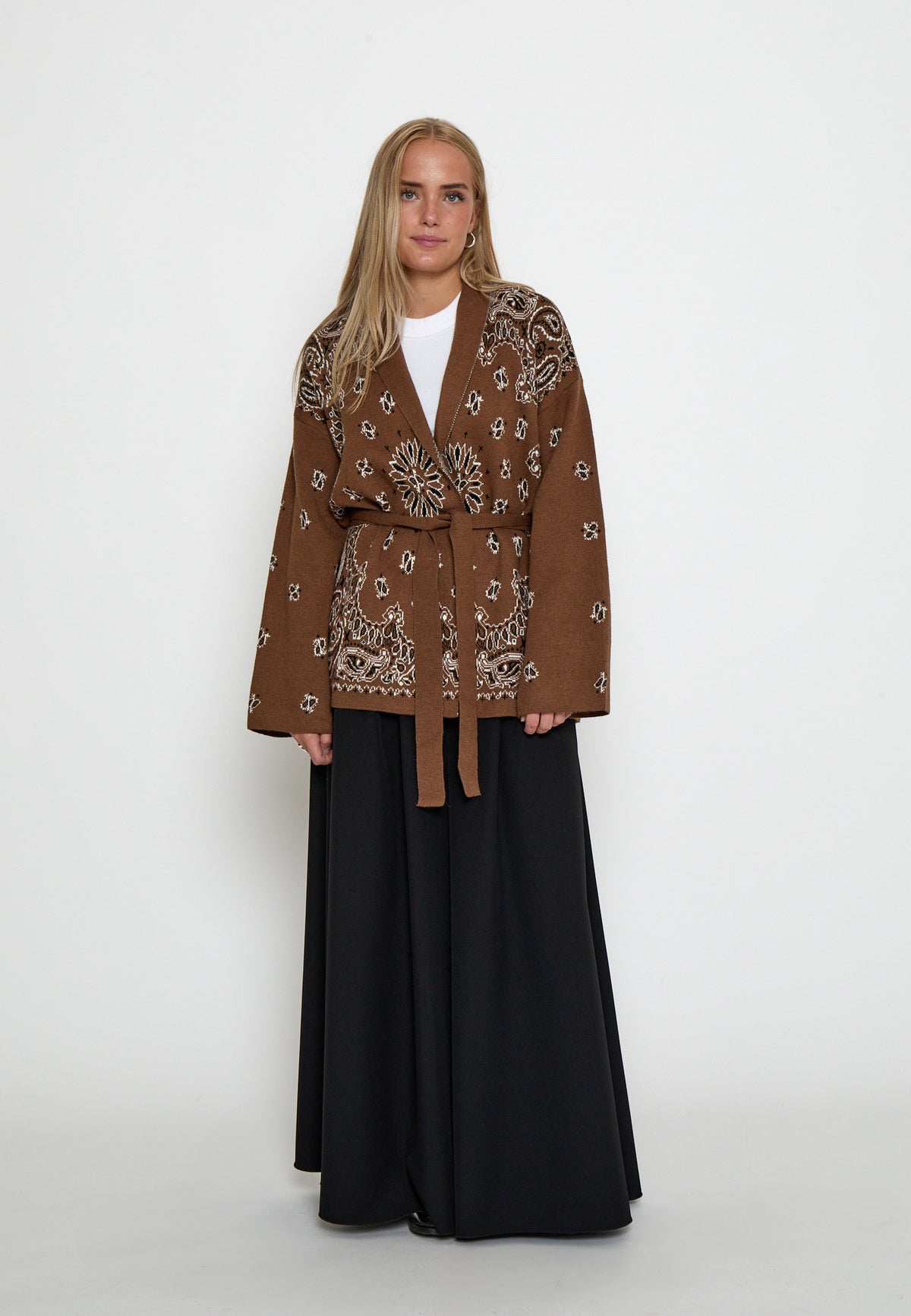Peppercorn Shannie Cardigan – Bandana Look