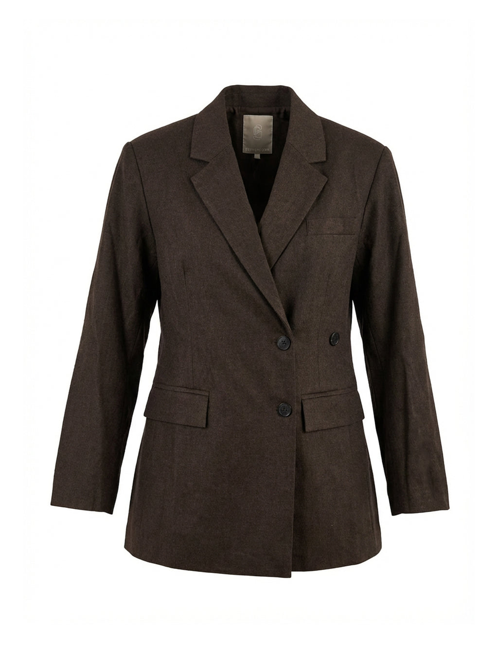 Peppercorn Salto Blazer – Java Brown Melange