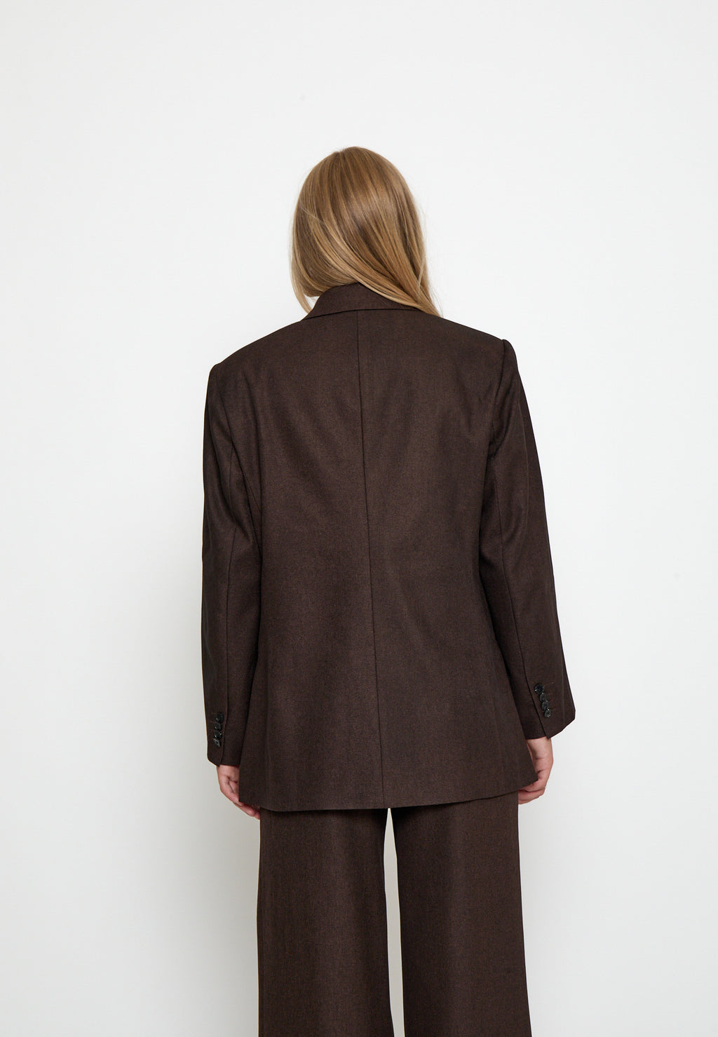 Peppercorn Salto Blazer – Java Brown Melange