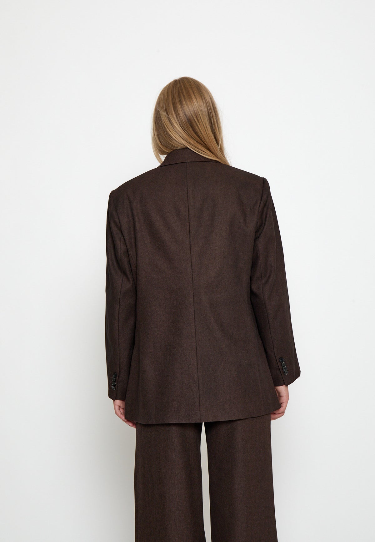 Peppercorn Salto Blazer – Java Brown Melange