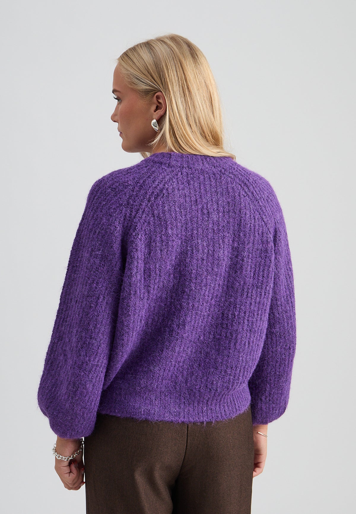 Peppercorn Silami GRS Pullover – in sattem lila