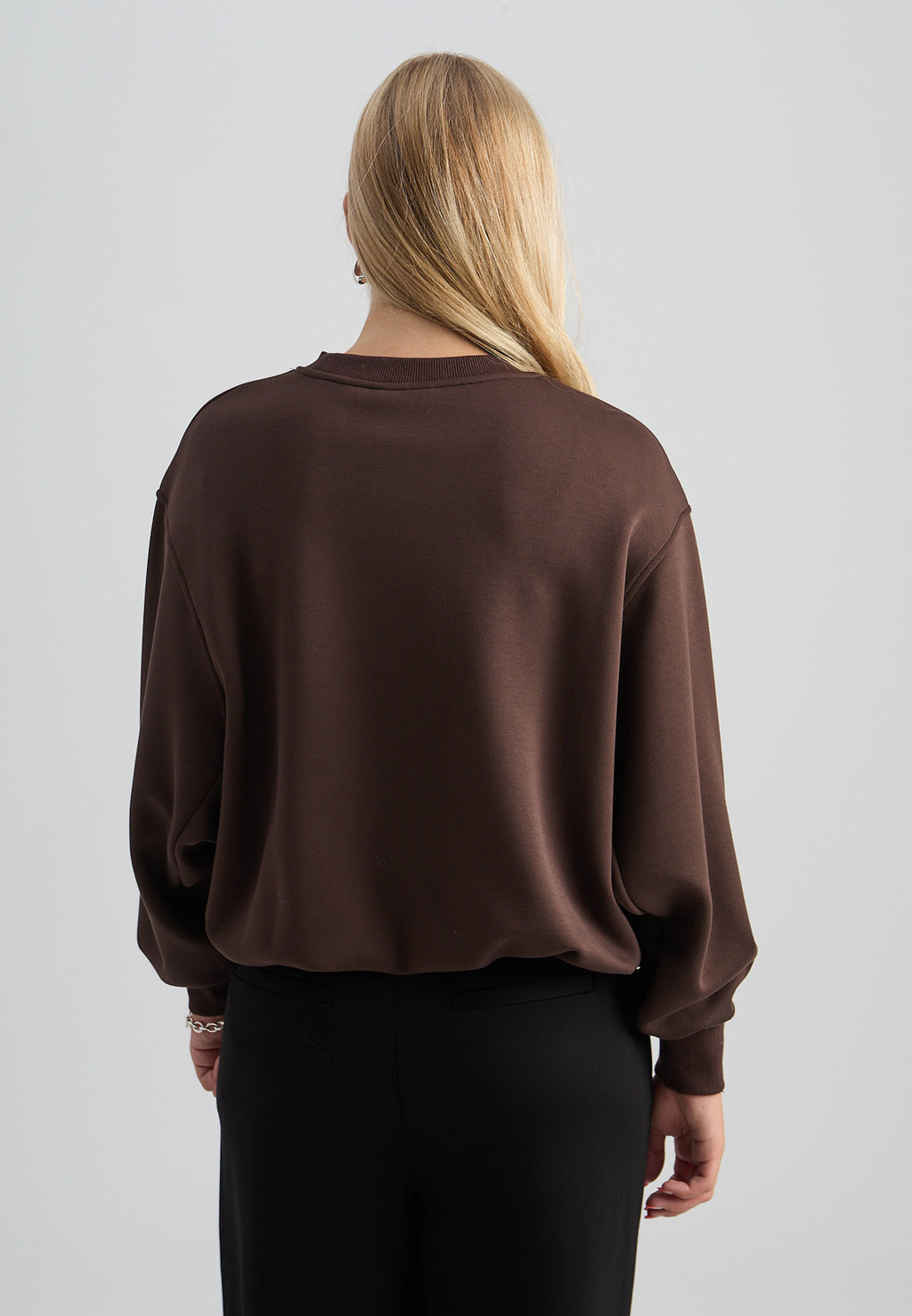 Peppercorn Sinna GRS Sweat – Java Brown