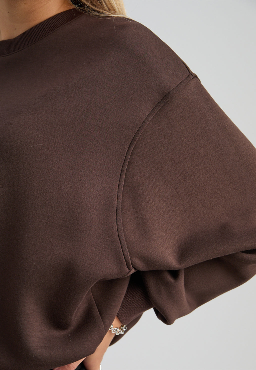 Peppercorn Sinna GRS Sweat – Java Brown