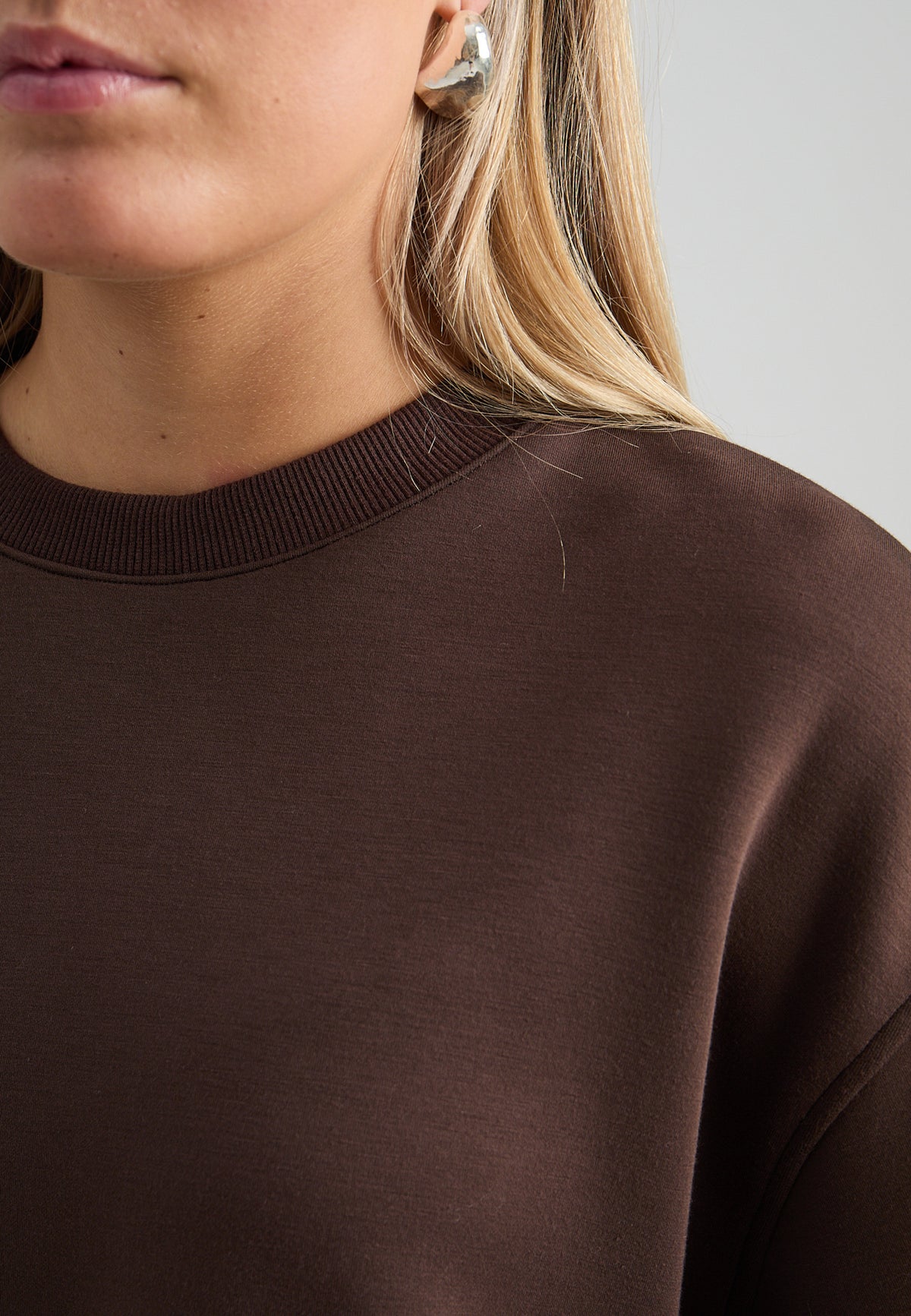 Peppercorn Sinna GRS Sweat – Java Brown