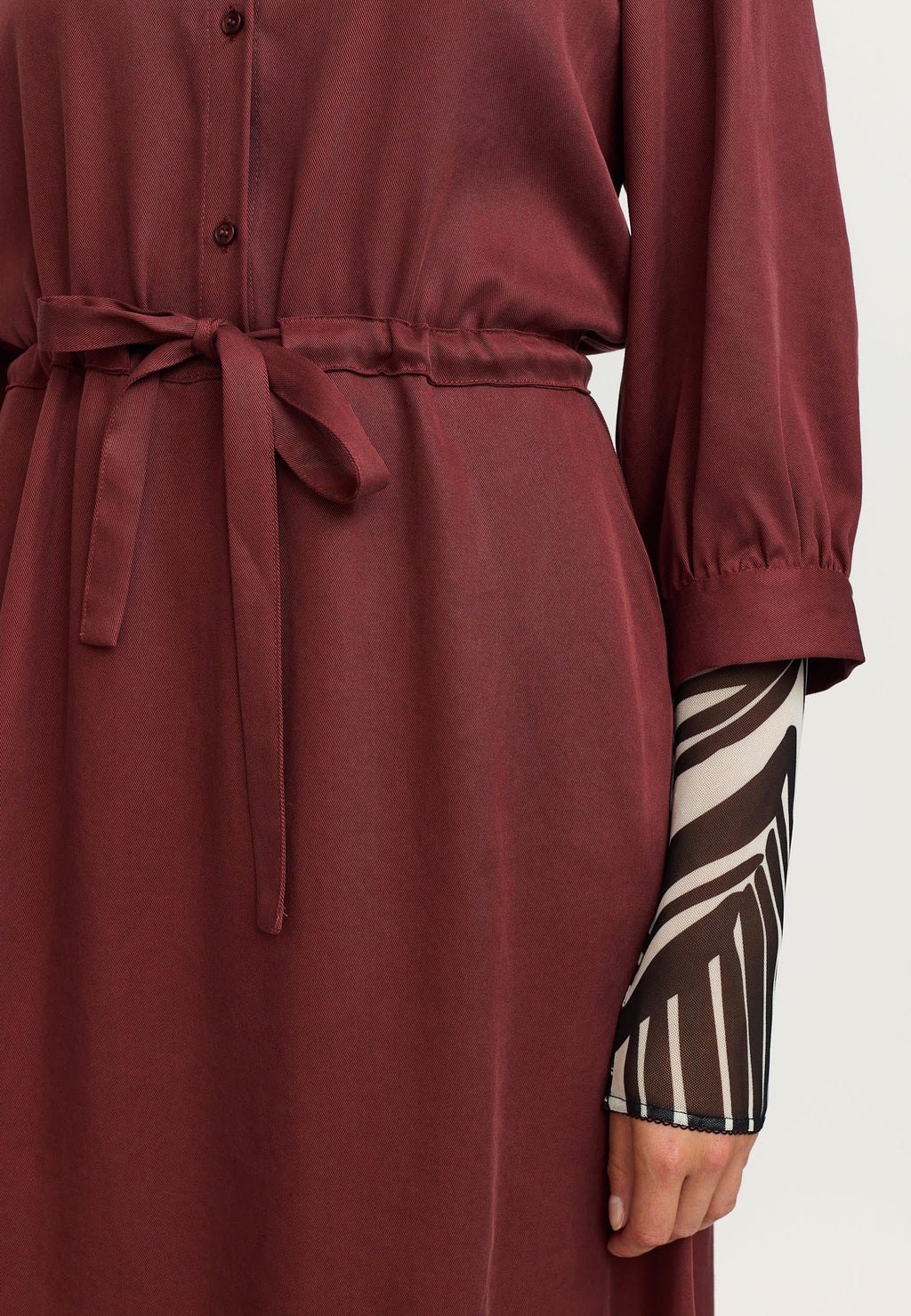 Soft Rebels SRStormy Midi Belt Dress – Andorra – Ansicht 3