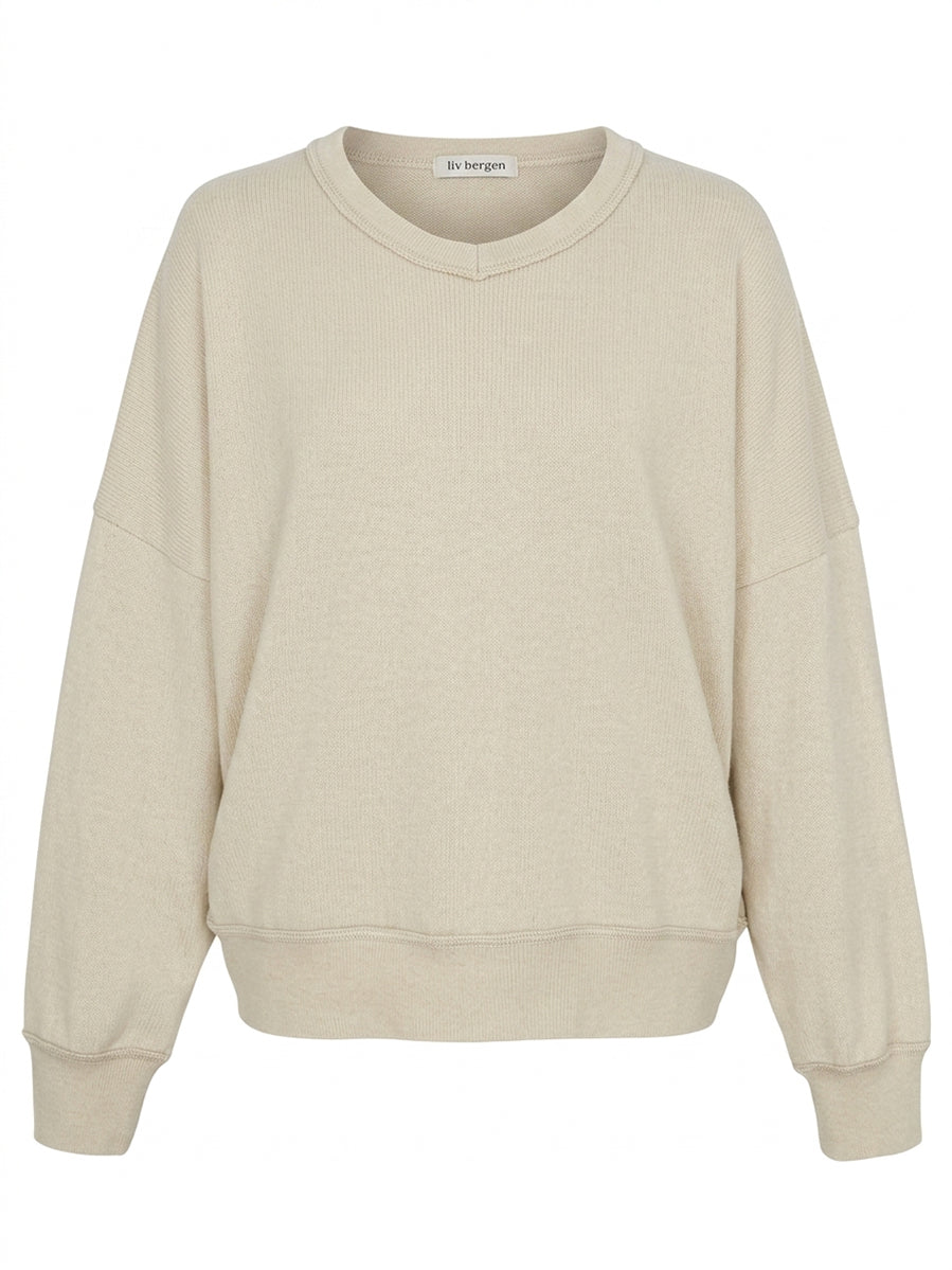Liv Bergen Versailles Blurry Pullover – Tofu