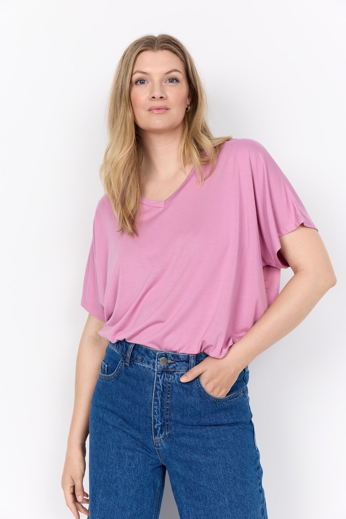 Wasabi Concept WA-STELLA 3 Bluse – Mauve Orchid