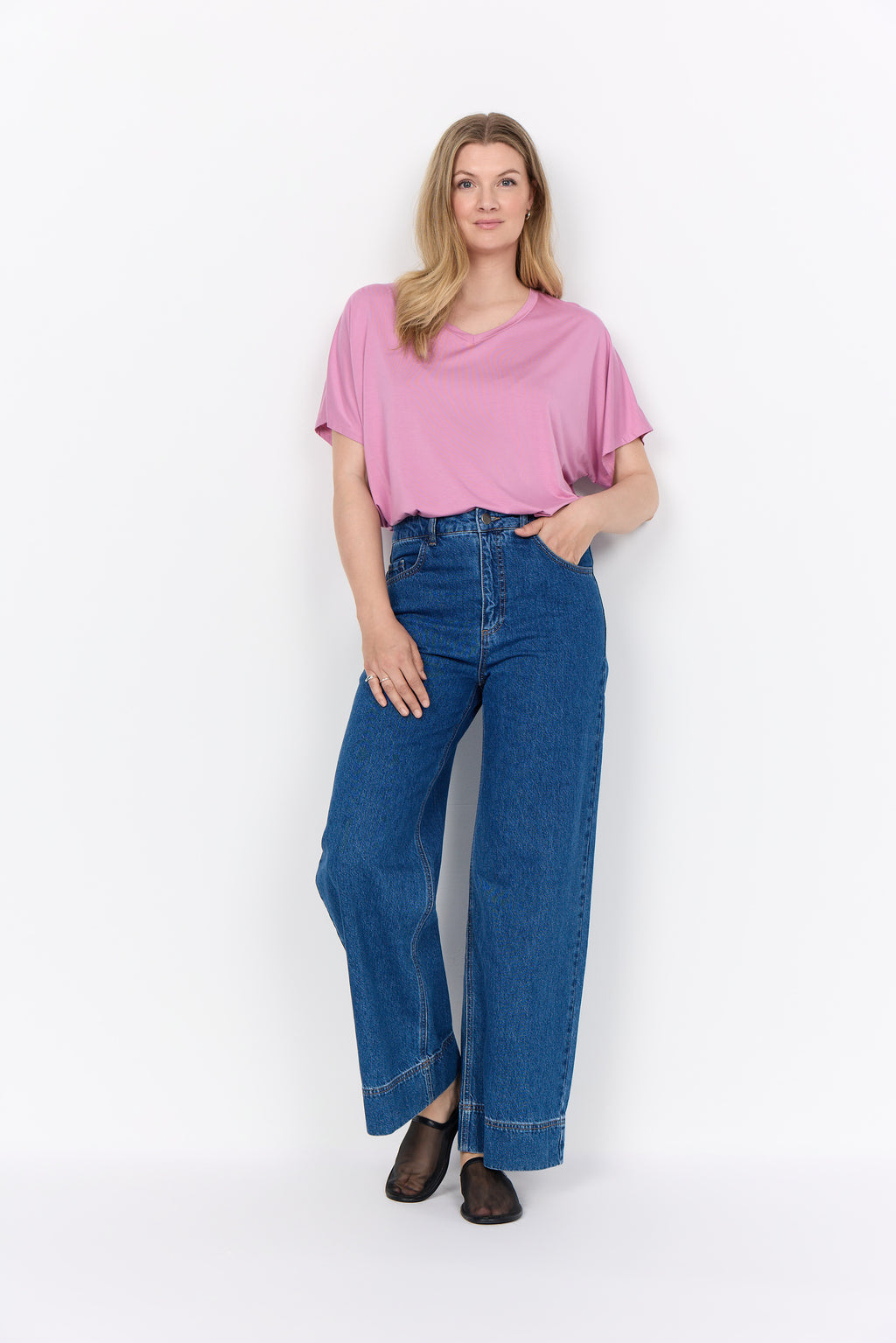 Wasabi Concept WA-STELLA 3 Bluse – Mauve Orchid