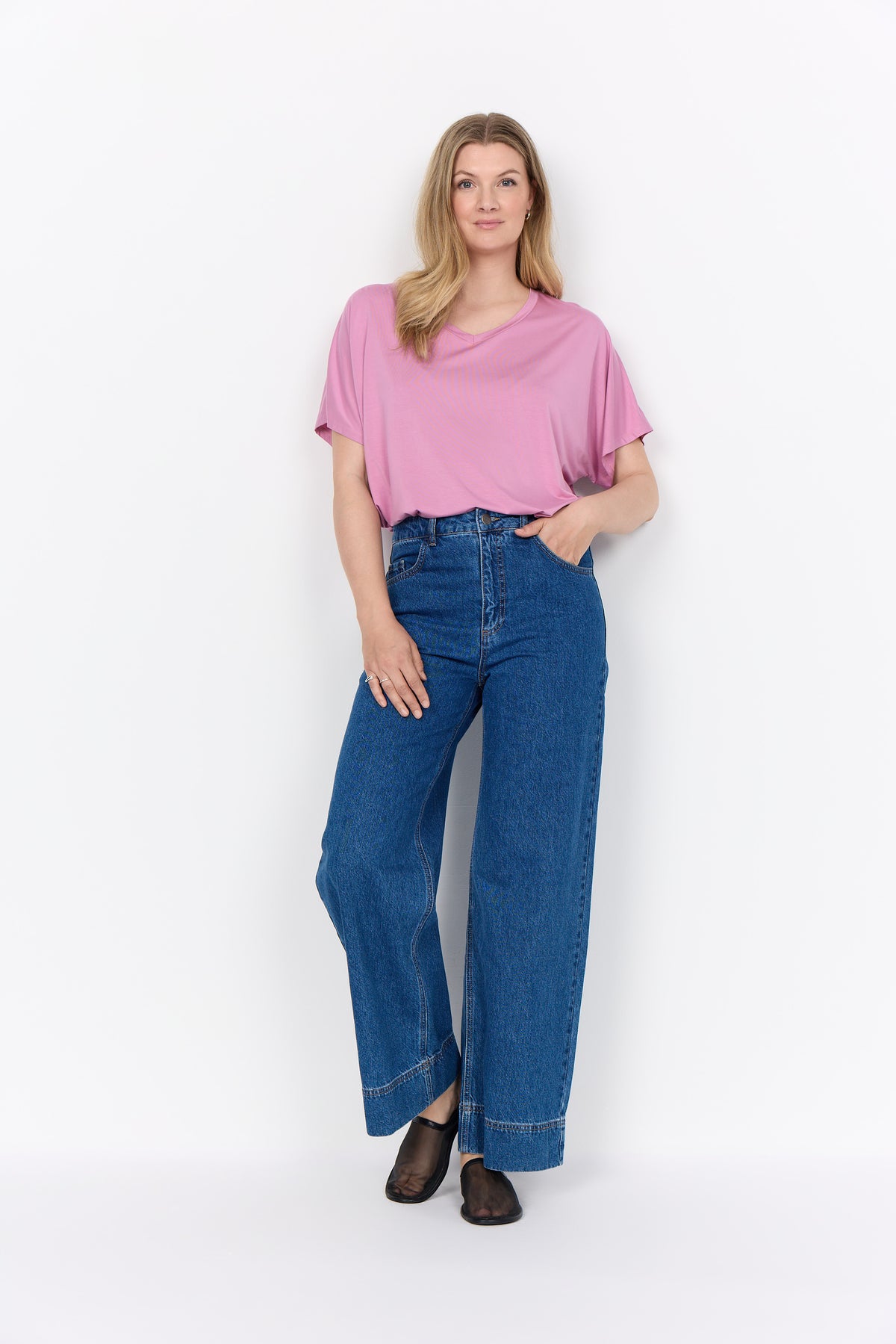 Wasabi Concept WA-STELLA 3 Bluse – Mauve Orchid