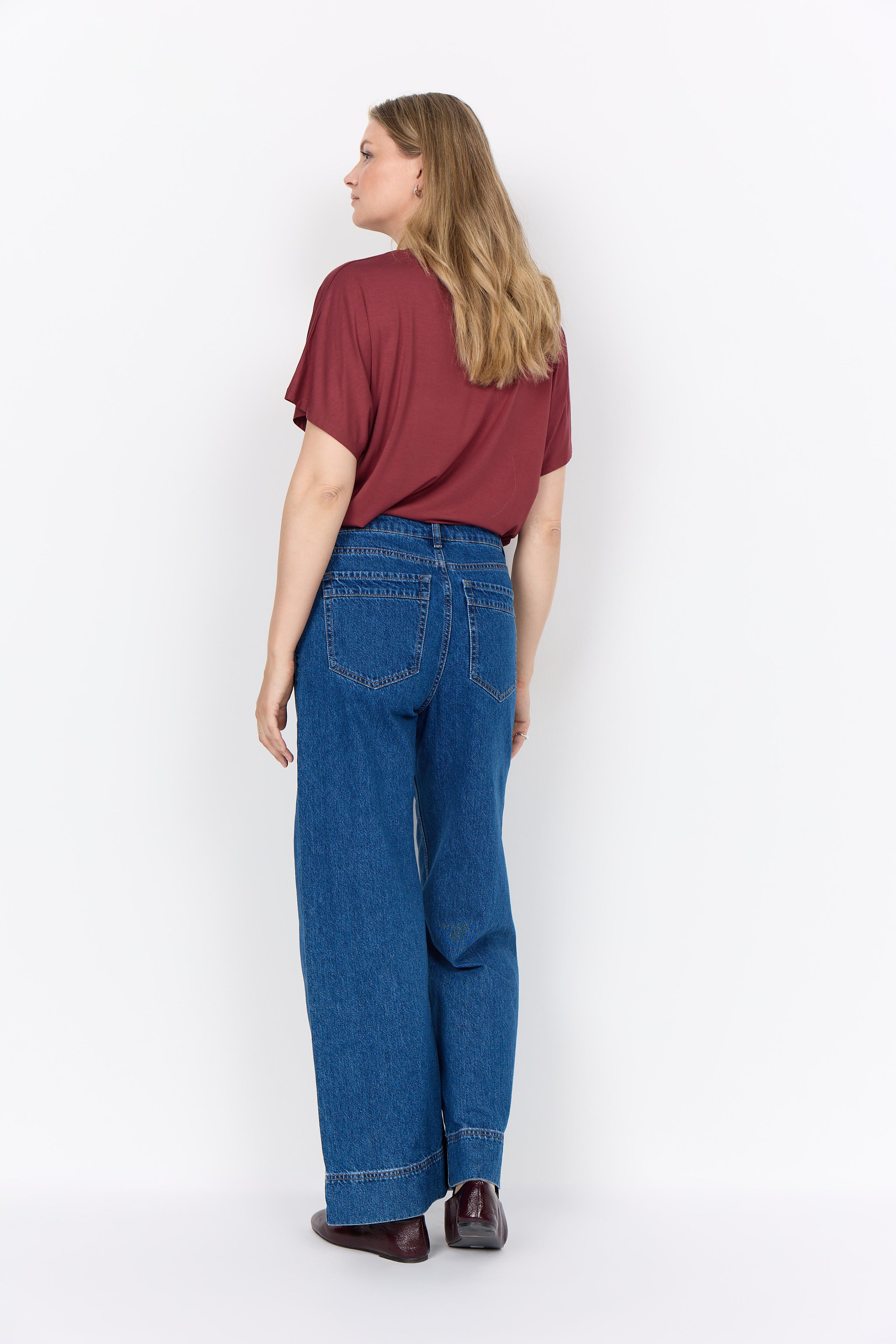 Wasabi Concept T-Shirt – Oxblood Red