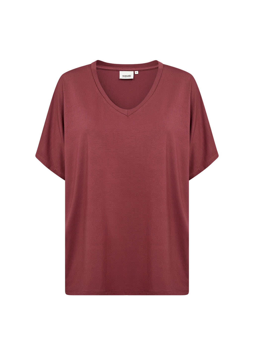 Wasabi Concept T-Shirt – Oxblood Red