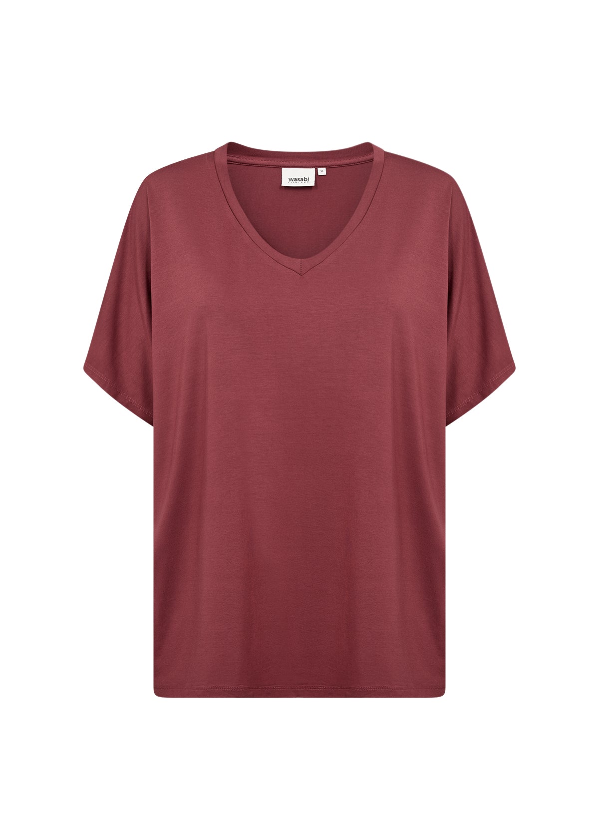 Wasabi Concept T-Shirt – Oxblood Red