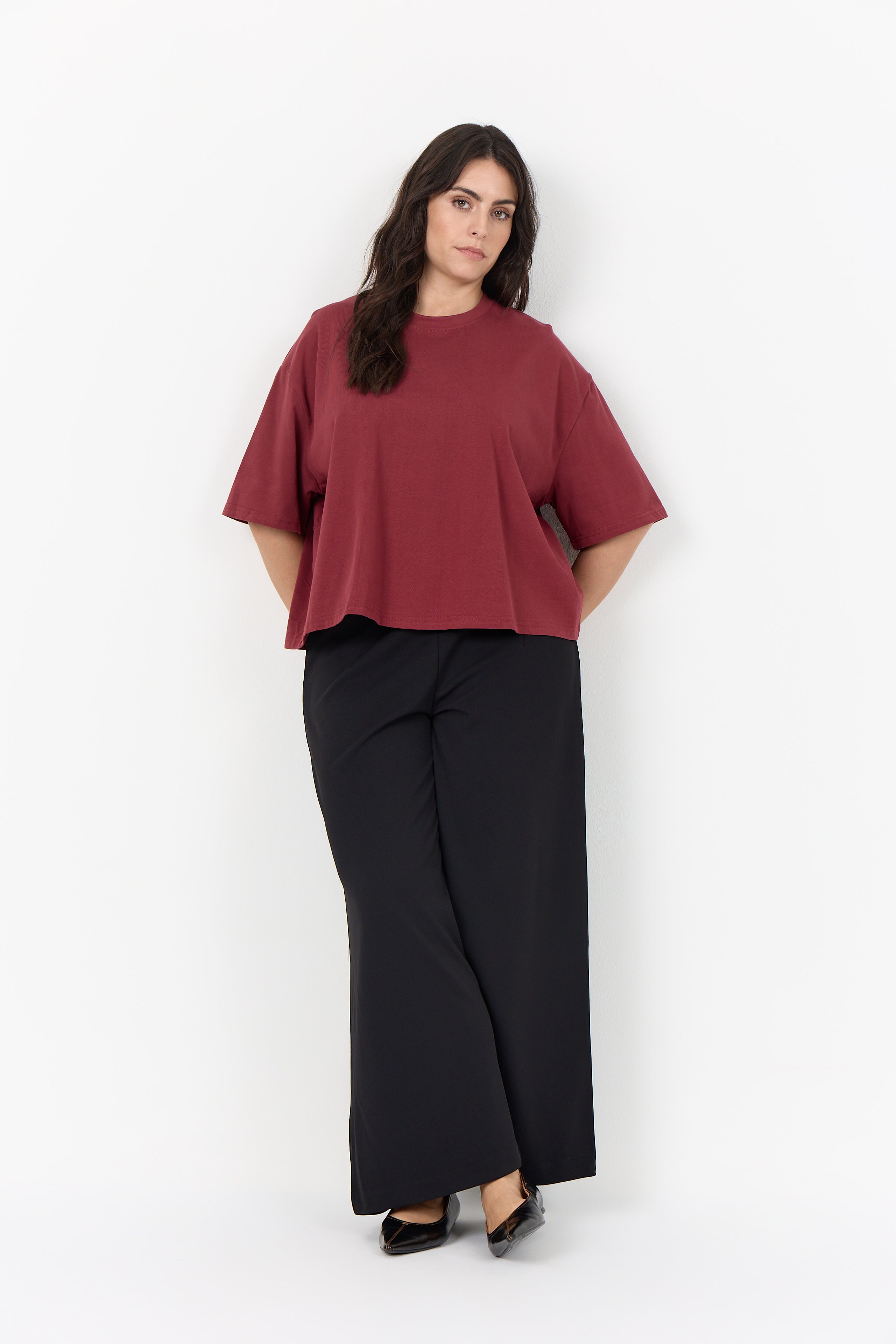 Wasabi Concept T-Shirt – Oxblood Red