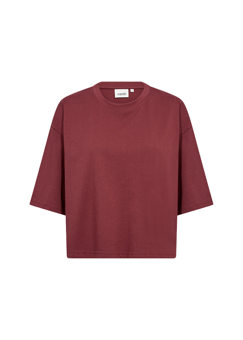 Wasabi Concept T-Shirt – Oxblood Red