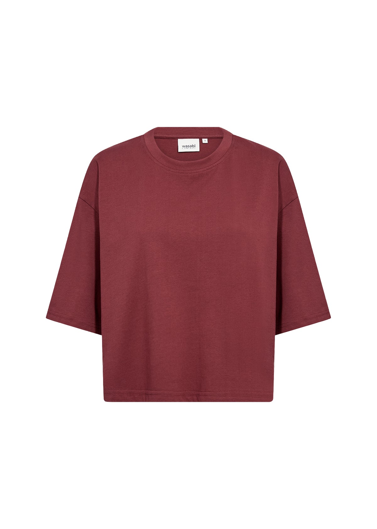 Wasabi Concept T-Shirt – Oxblood Red
