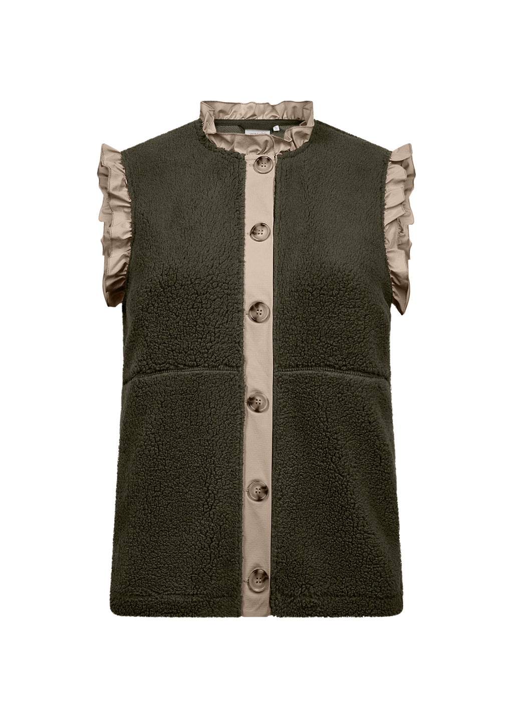 Wasabi Weste Teddy – Forest Night Combi