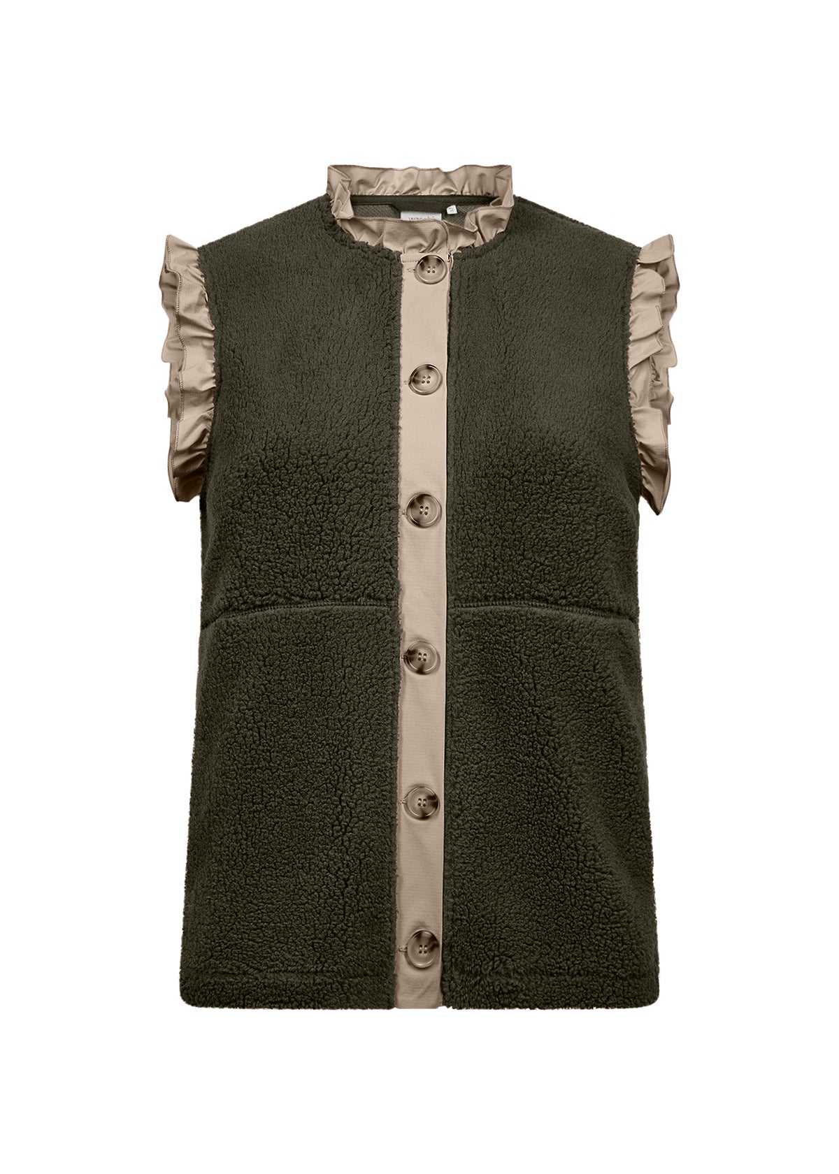 Wasabi Weste Teddy – Forest Night Combi