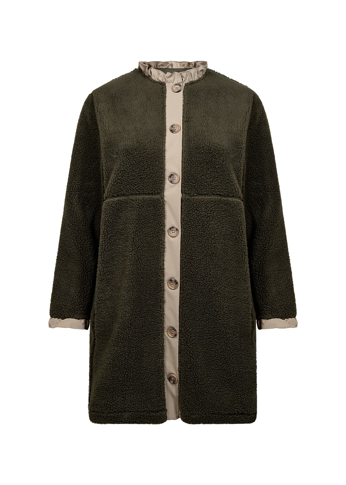 Wasabi Teddy Jacke – Forest Night Combi