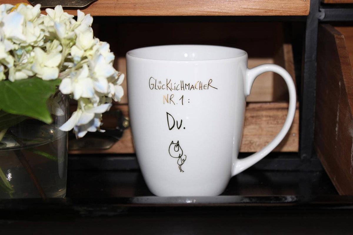 Becher GOLD - Glücklichmacher