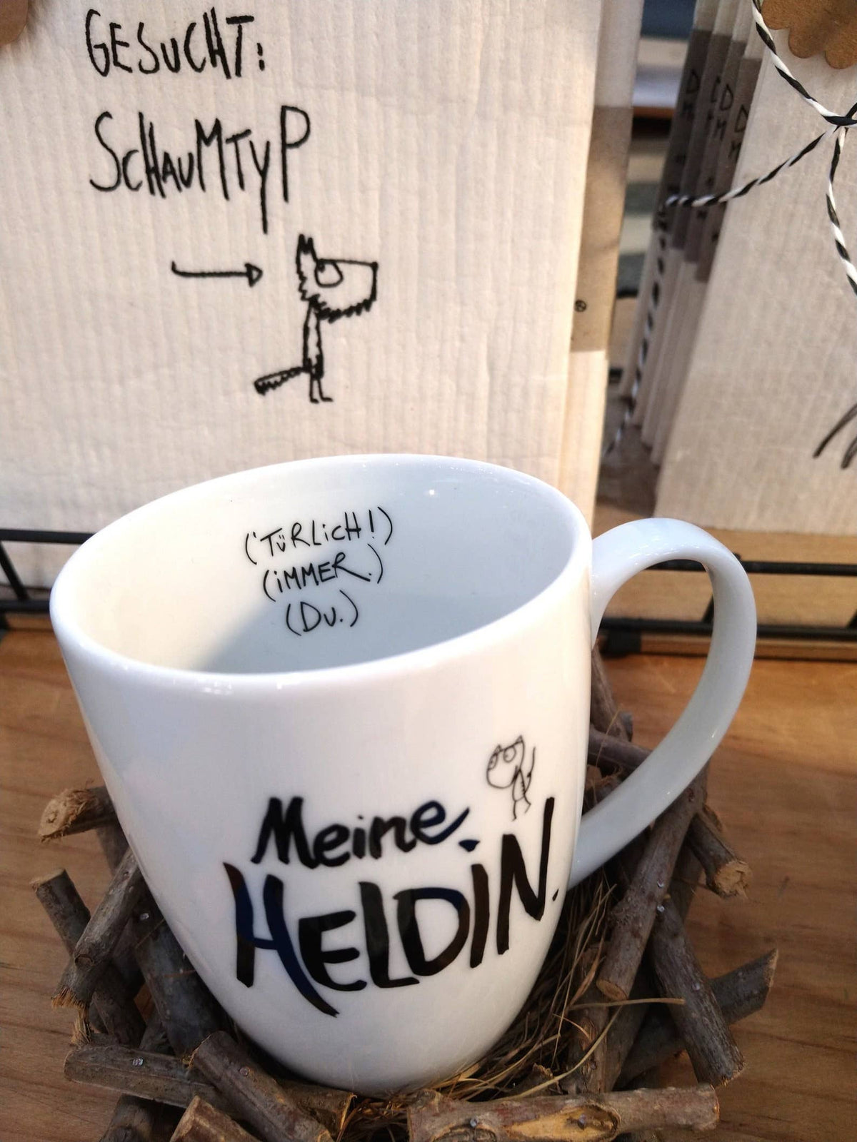 Becher - Meine Heldin