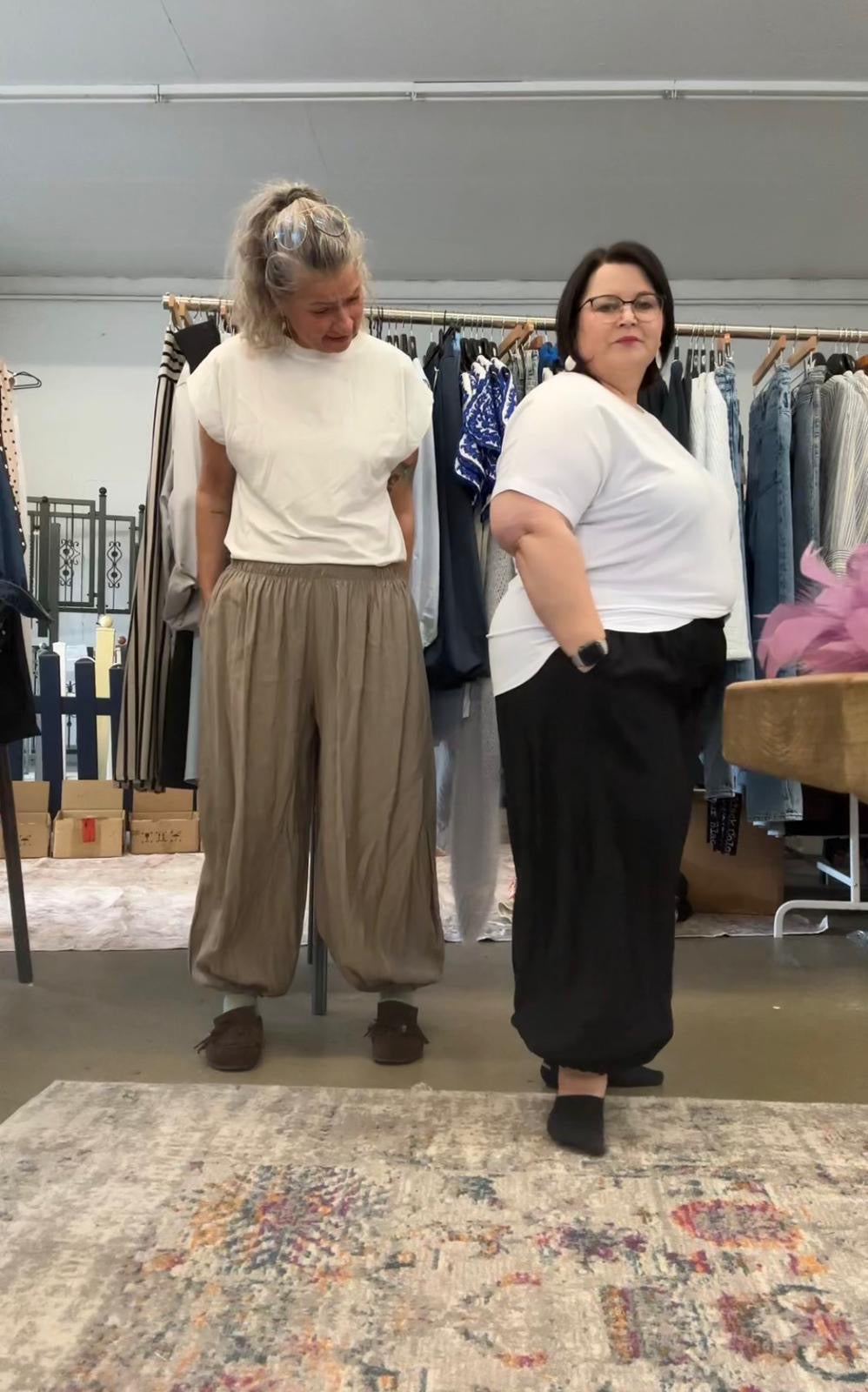 Ballonhose - luftig leicht - Eine Größe für alle S - XXL