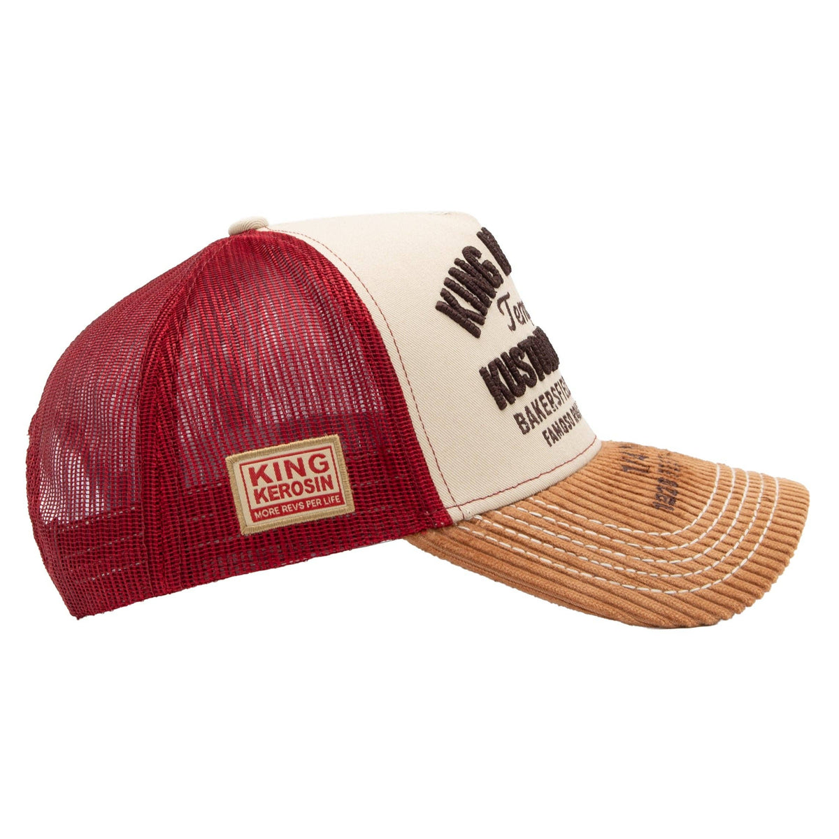 Trucker Cap 'Temple of Kustom Kulture' in Beige
