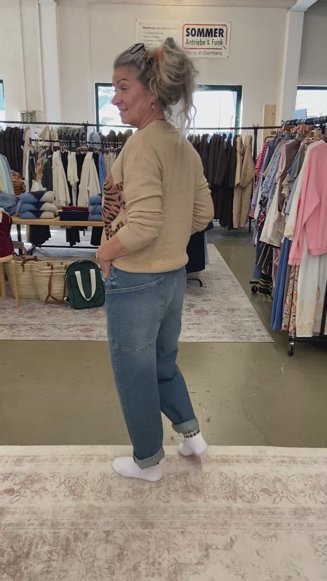 Para Mi Nina Pocket Jeans – Washed Indigo