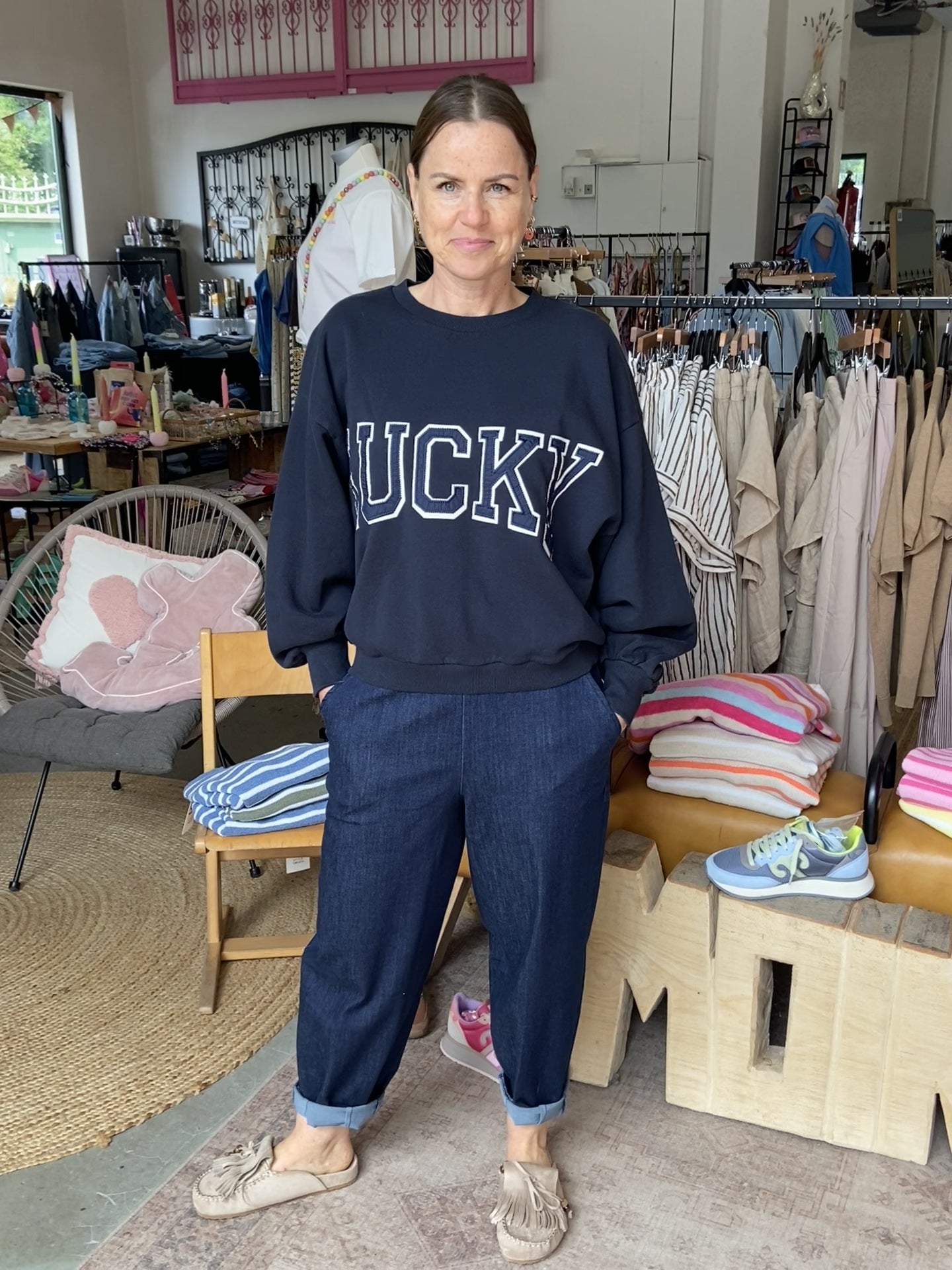 Lieblingshose Barrel Jeans – Dark Denim