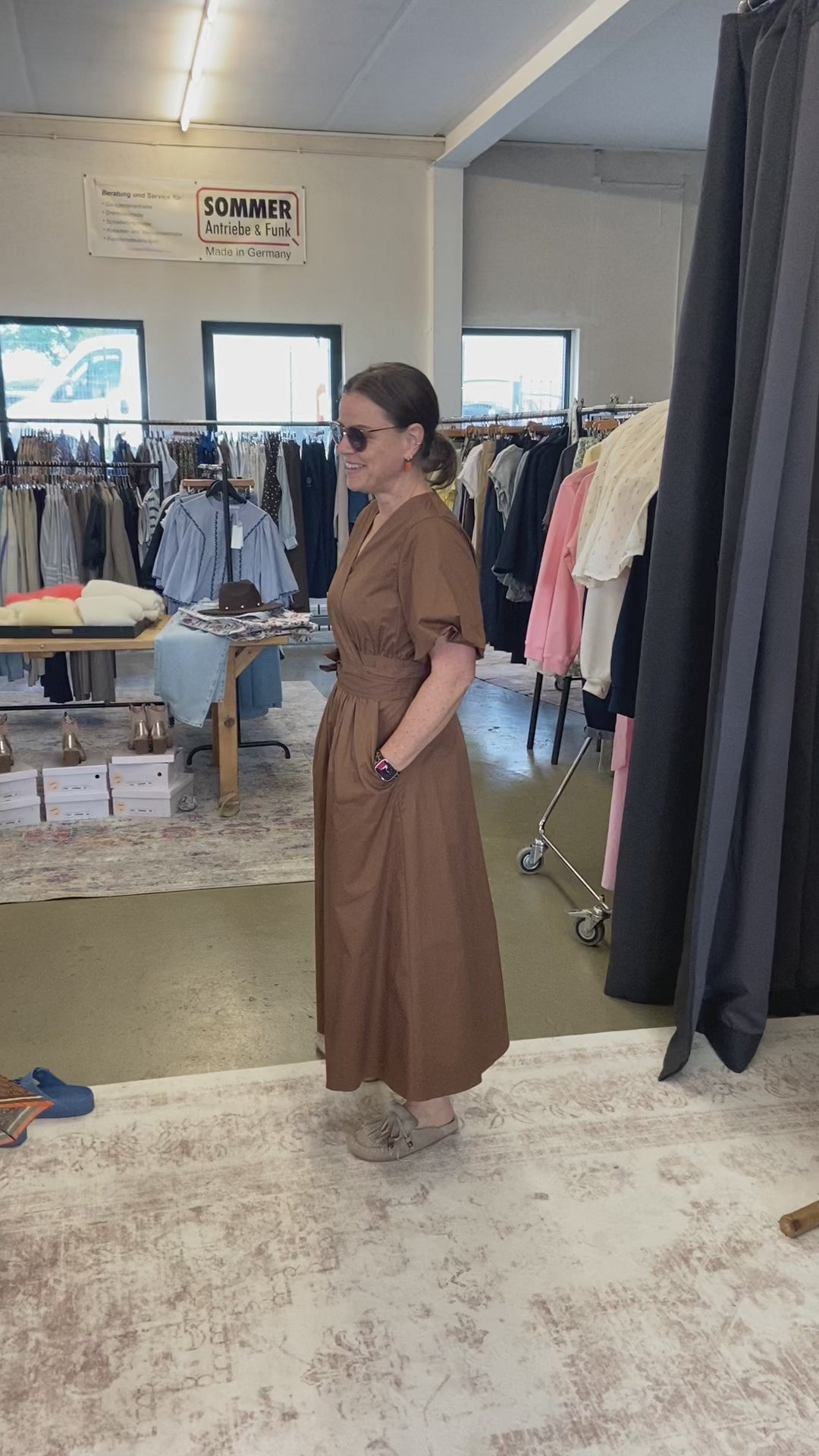 Soft Rebels Kleid – Chocolate Love 🤎