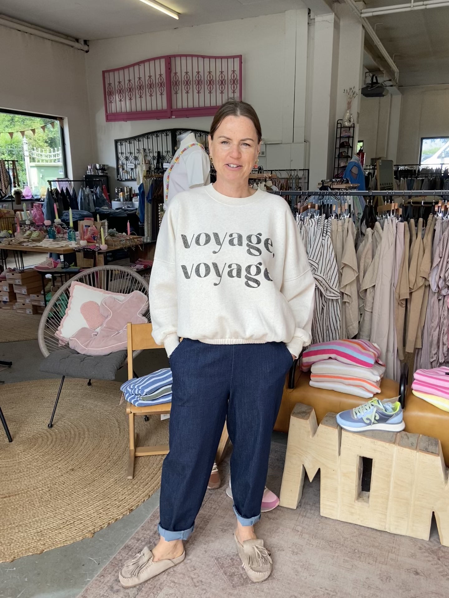 voyage voyage Pullover von by-bar