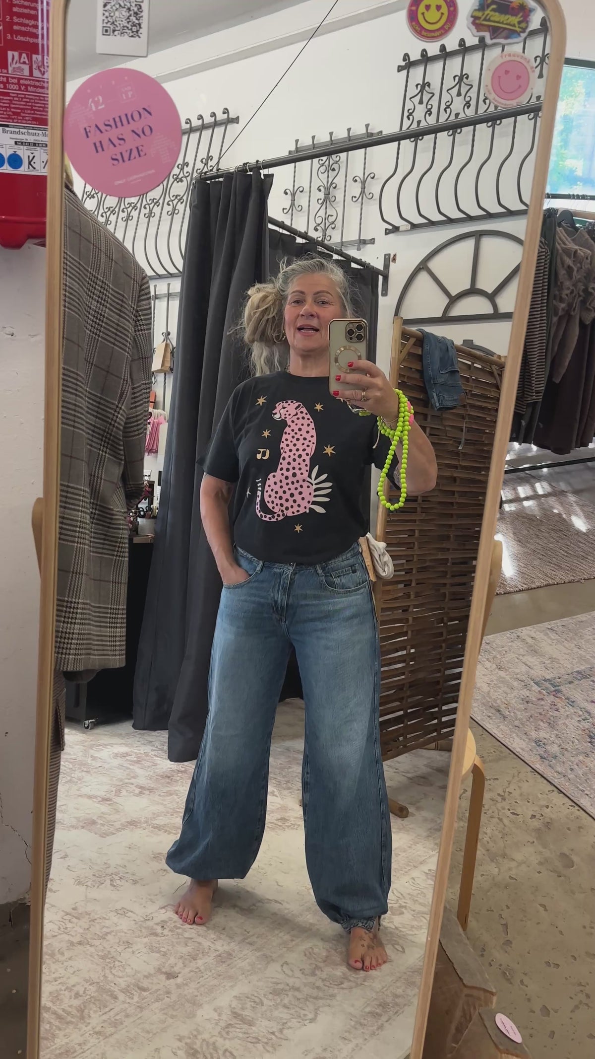 Le Temps des Cerises Baloun Jeans – Blau