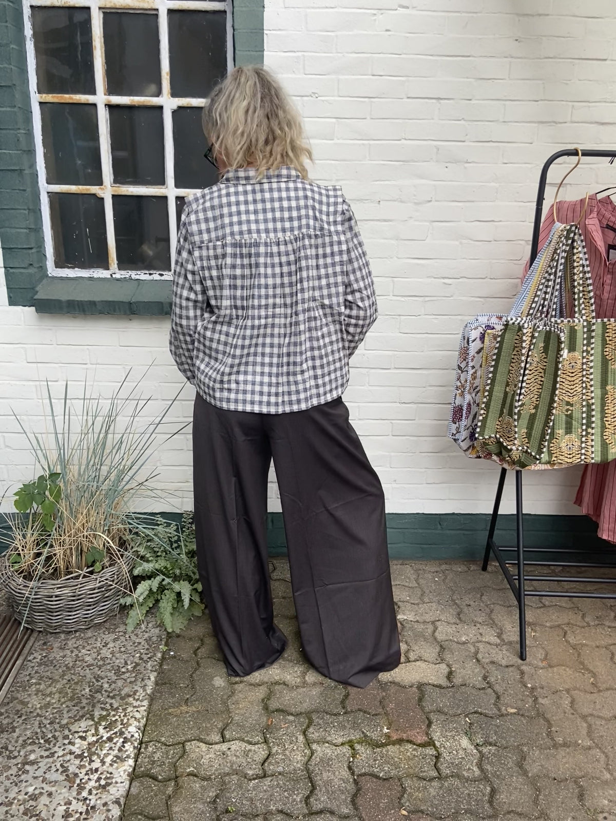 by-bar Sef Pants – dunkelbraun