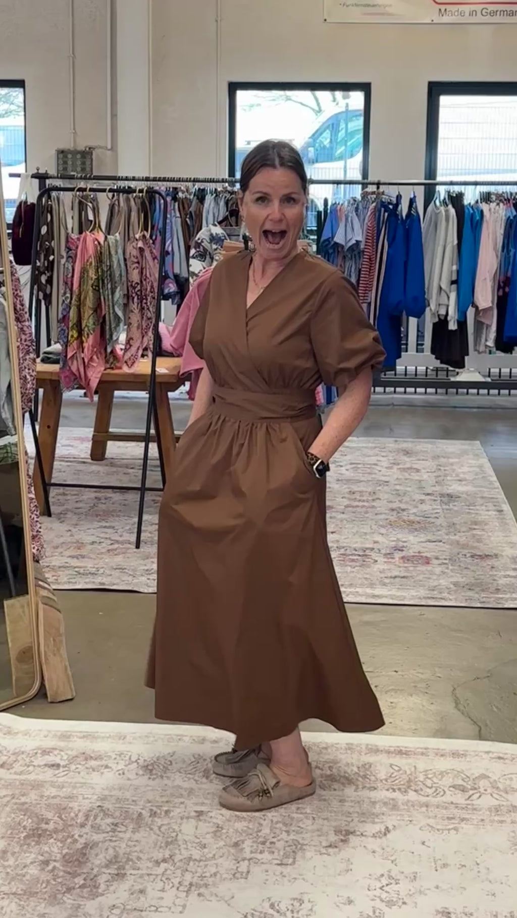 Soft Rebels Kleid – Chocolate Love 🤎